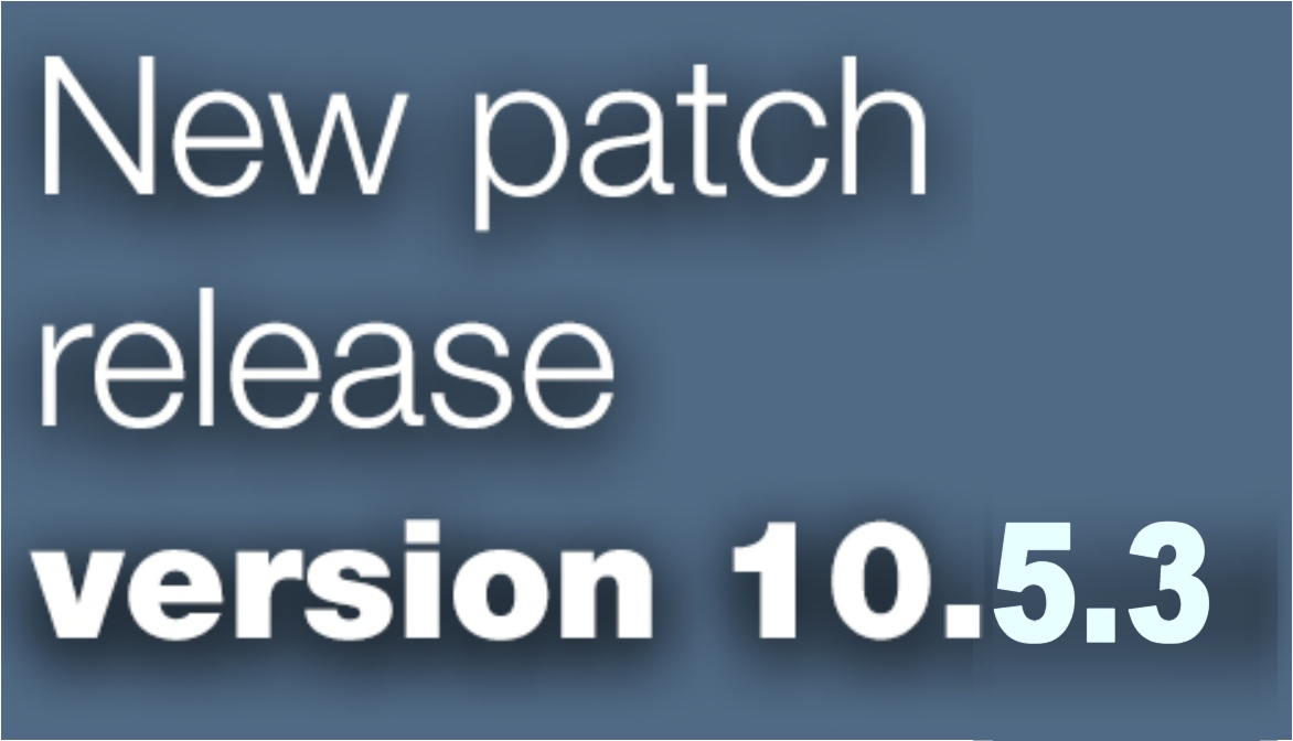 Open Inventor patch release 10.5.3 is available