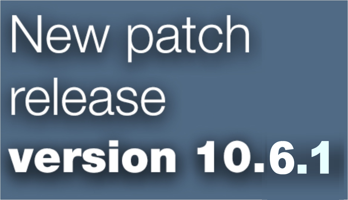 Open Inventor patch release 10.6.1 is now available