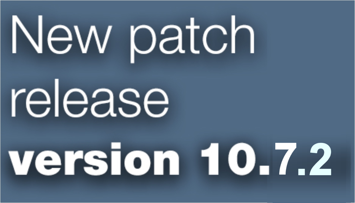 Open Inventor patch release 10.7.2 is available